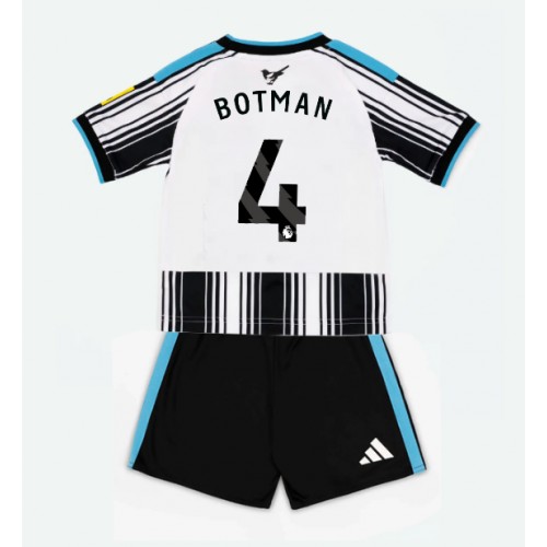Stroje piłkarskie Newcastle United Sven Botman #4 Koszulka Podstawowej dla dzieci 2026-27 Krótki Rękaw (+ szorty)